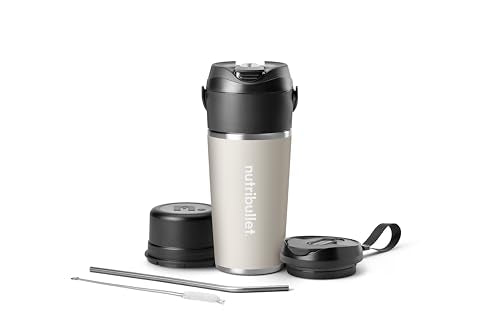 NutriBullet Flip Cordless Portable Blender with Insulated Cup