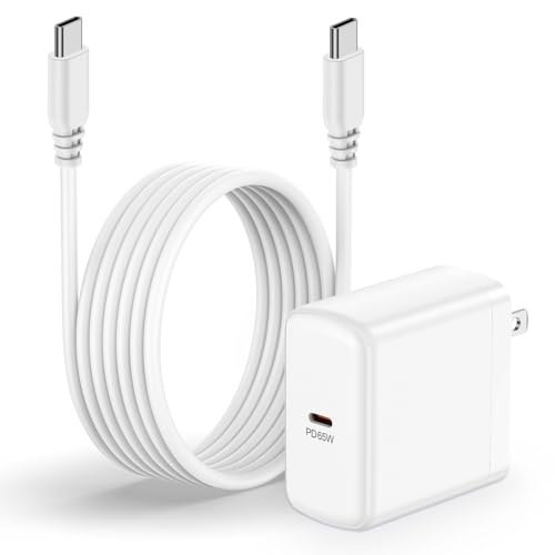 65W USB C Fast Charger Block with 6FT Cable