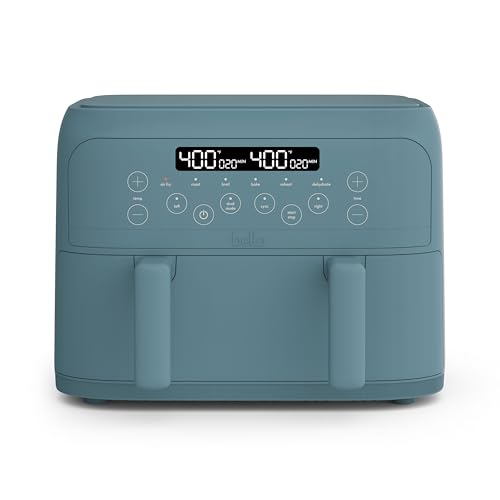 BELLA 4 Quart Dual Basket Digital Air Fryer