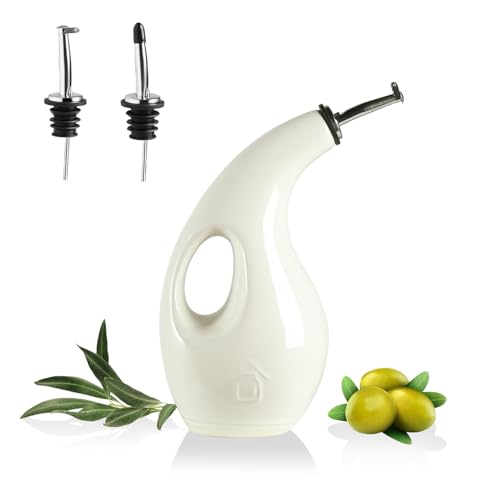 24 Oz Ceramic Olive Oil Dispenser Bottle
