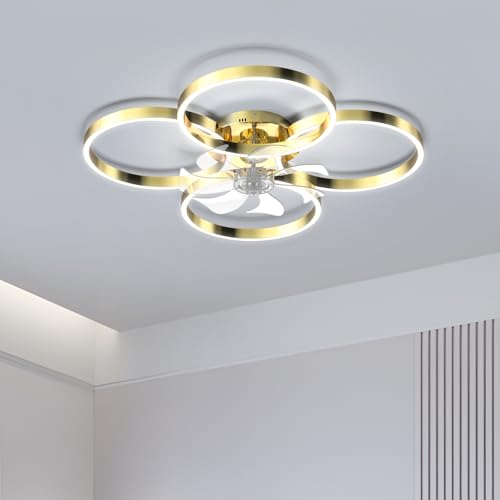 30W LED Ceiling Fan Light, Dimmable, Remote Control