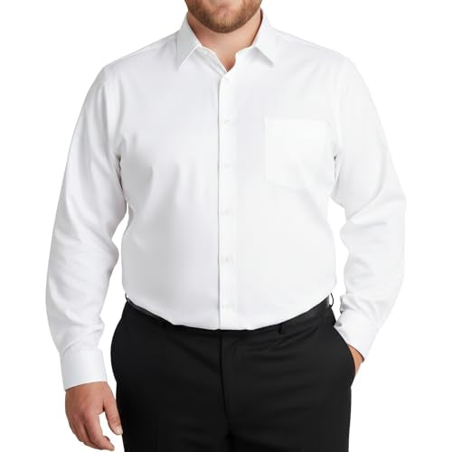 Stretch Long Sleeve Button Down Dress Shirt