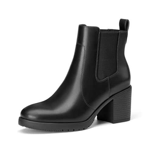 Slip On Elastic Chelsea Ankle Boots