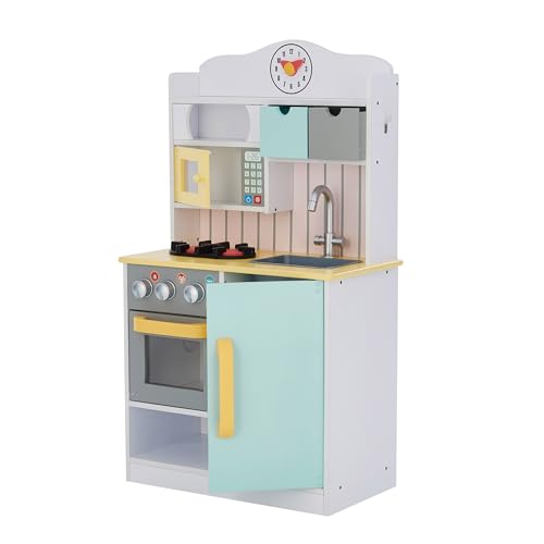 Teamson Kids Wooden Interactive Play Kitchen Set