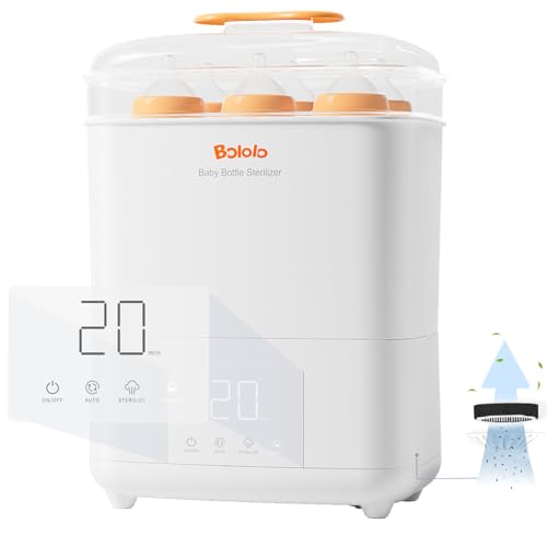 BOLOLO Electric Baby Bottle Sterilizer and Dryer