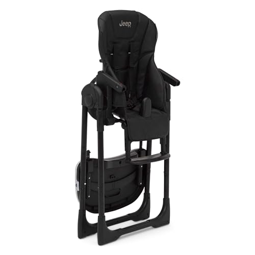 Jeep High Chair with Adjustable Height & Recline