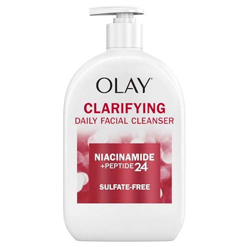 2 Pack 16 Oz Olay Niacinamide Peptide Face Cleanser