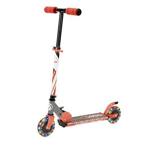 Viro Rides LED Light Up Kick Scooter for Kids