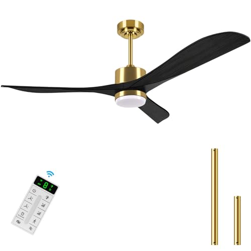 56 Inch Ceiling Fan with Lights and Remote Control