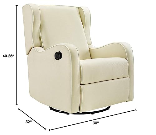 Upholstered Swivel Glider Recliner by Angel Line