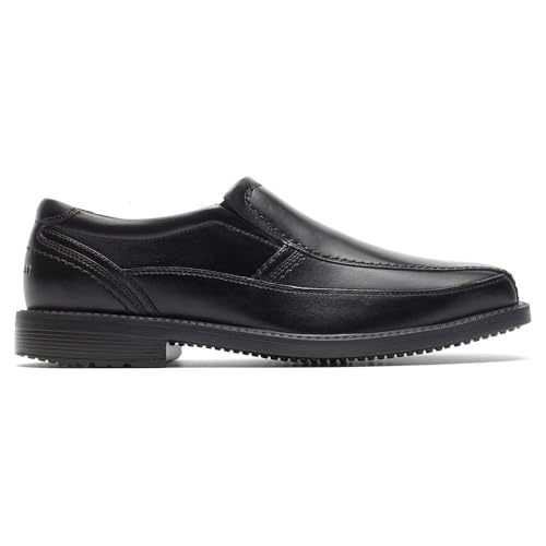Rockport mens Style Leader 2 Bike Slip-on loafers shoes, Black, 10.5 US