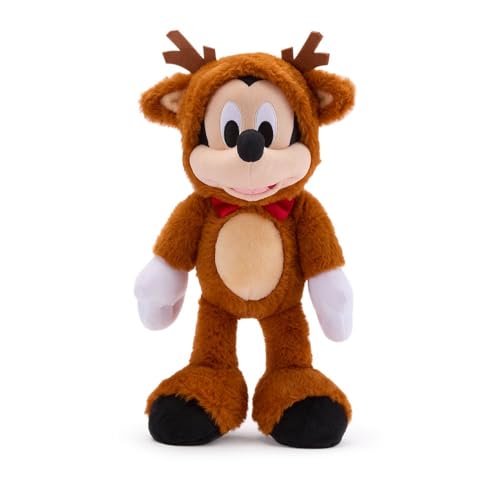 Disney Store 15-Inch Mickey Mouse Reindeer Plush