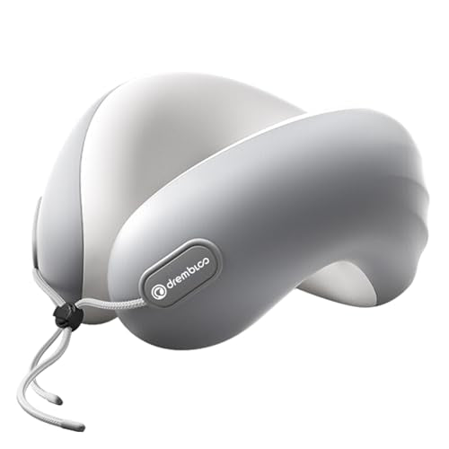 Memory Foam Travel Neck Pillow for Airplane Sleep