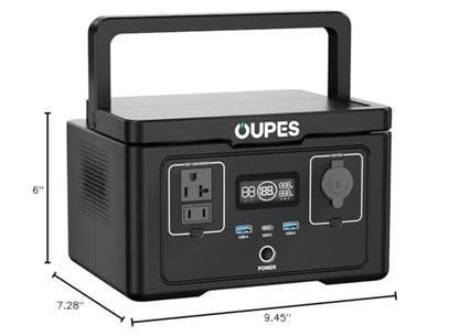 OUPES 600W Portable Power Station for Camping