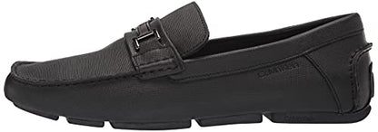 Calvin Klein Men's Black Weave Loafers 8.5 M