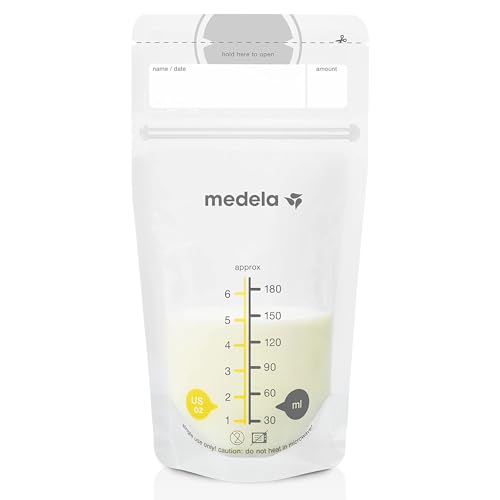 100 Count Medela Breast Milk Storage Bags