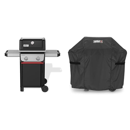 Weber Spirit E-210 2-Burner Propane Gas Grill With Cover