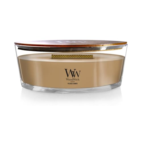 WoodWick Gilded Sands Ellipse Jar Candle