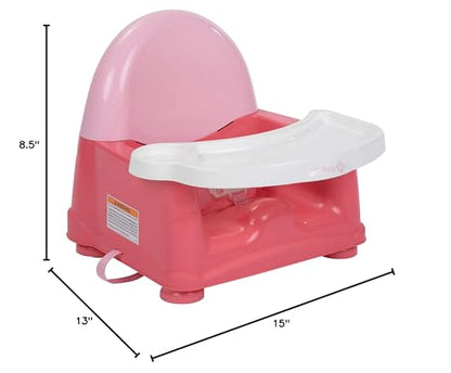 Safety 1st Easy Care Swing Tray Feeding Booster, Coral Crush, One Size