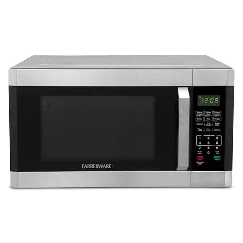 Farberware 1.6 Cu Ft 1100W Countertop Microwave Oven