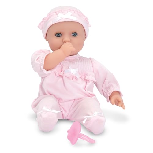 Melissa & Doug 12-Inch Baby Doll with Pacifier