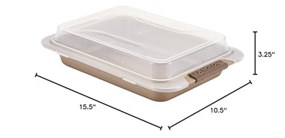 Anolon Nonstick Baking Pan with Lid, 9x13"