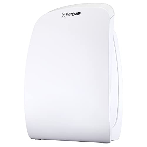 Westinghouse 1701 HEPA Air Purifier with Patented Medical Grade NCCO Technology for Home, Eliminates & Kills Bacteria and Viruses, Filters Dust, Pet Dander, Odor, Allergies, Kitchen, Bedroom