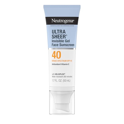 Neutrogena Ultra Sheer SPF 40 Face Sunscreen Gel