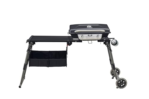 Cuisinart Portable Folding Gas Grill with Stand Wheels