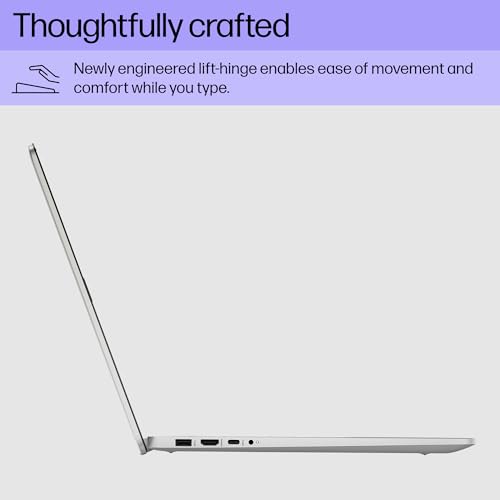 HP 17.3 inch Laptop, HD+ Display, Intel Core 3 100U, 8 GB RAM, 256 GB SSD, Intel Graphics, Windows 11 Home, 17-cn4010nr (2024)