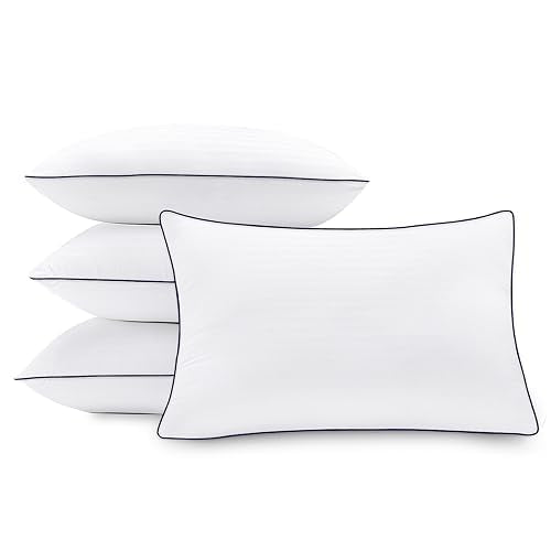 4 Pack Bed Pillows Hotel Quality Down Alternative