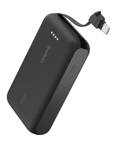10000mAh Belkin Portable Charger USB-C Power Bank