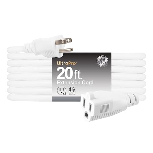GE 20 Ft Heavy Duty Outdoor Extension Cord