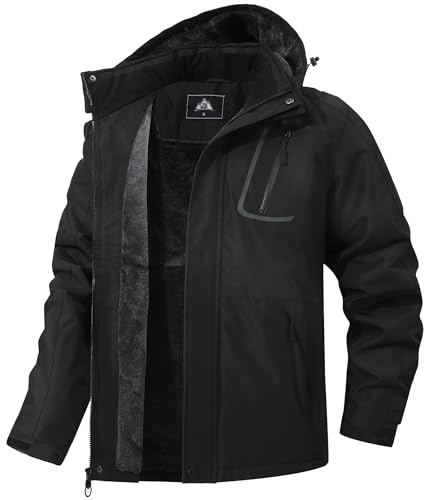 Men's Insulated Waterproof Winter Mountain Coat