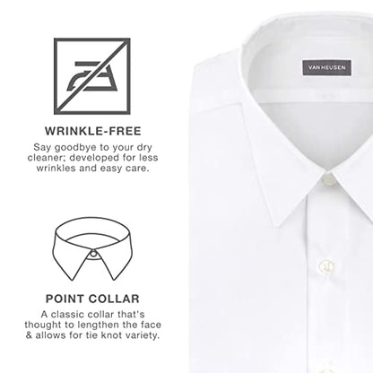 Van Heusen Men's Dress Shirt Regular Fit
