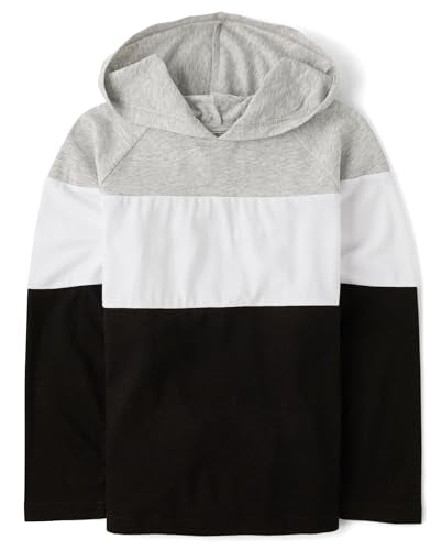 The Children's Place Boys Long Sleeve Hooded Shirt