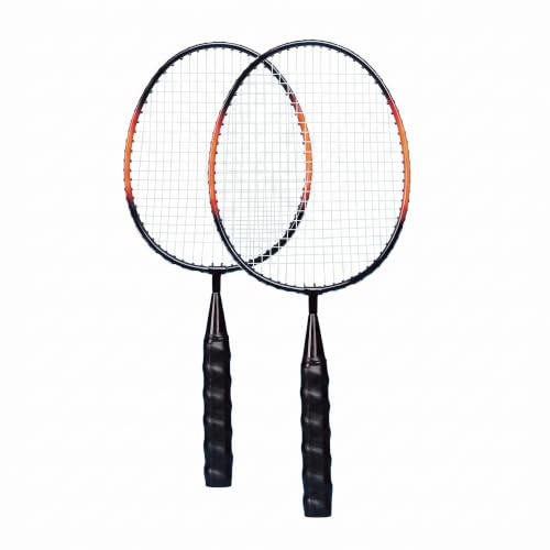 2 Pack Steel Badminton Rackets