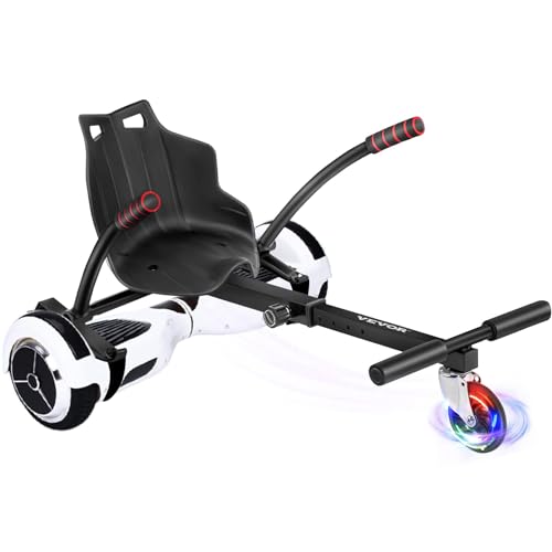 VEVOR Hoverboard Go Kart Seat Attachment with LED