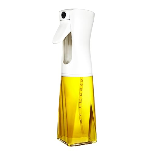 Storeganize Olive Oil Sprayer For Cooking - Glass 200ml Olive Oil Spray Bottle For Oil Portion Control - Kitchen accessories Gadgets Oil Mister Spray Bottle For Cooking Baking & Salads
