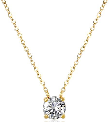 Ice Flower Cubic Zirconia Pendant Necklace