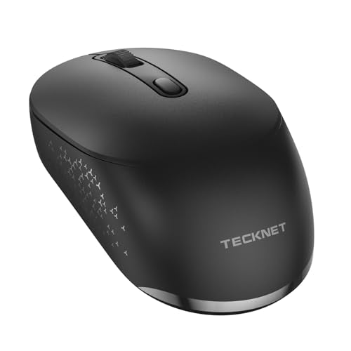 Bluetooth Silent Wireless Mouse with Dual Mode