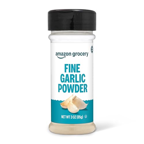 Amazon Grocery Fine Garlic Powder, 3 Oz