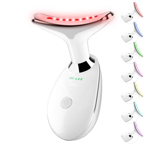 LED Neck and Face Massager Skincare Device