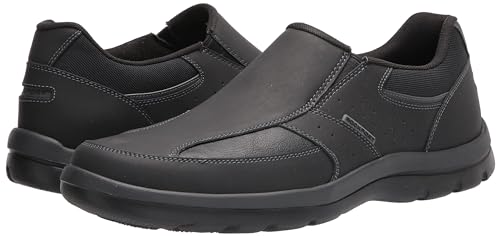 Rockport Men's Get Your Kicks Slip-On Black Loafer 8 M (D)-8 M