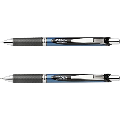 2 Pack Pentel EnerGel RTX Gel Pens 0.7mm