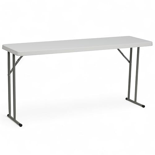 5 Foot Plastic Folding Training and Event Table