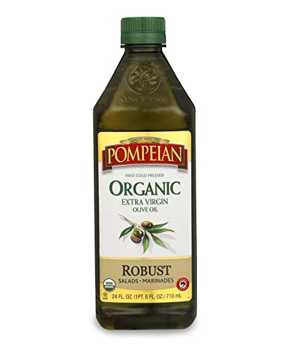 24 oz Pompeian Organic Extra Virgin Olive Oil Robust