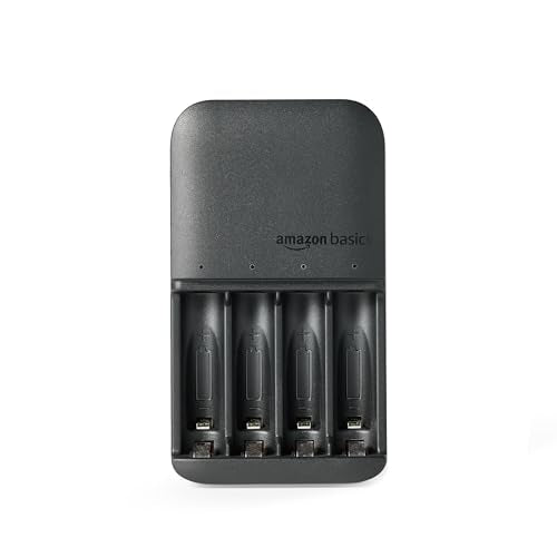 Amazon Basics 4-Bay AA/AAA Battery Charger Set