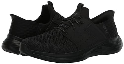 Skechers Men's Bungee Lace Slip-Ins, Black 8.5