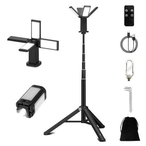 Rechargeable Telescopic LED Camping Work Light